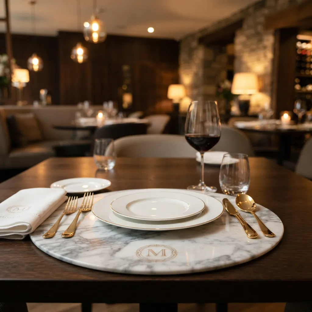 Logolu Amerikan Servis – Restoran, Kafe ve Otel İçin Özel Üretim